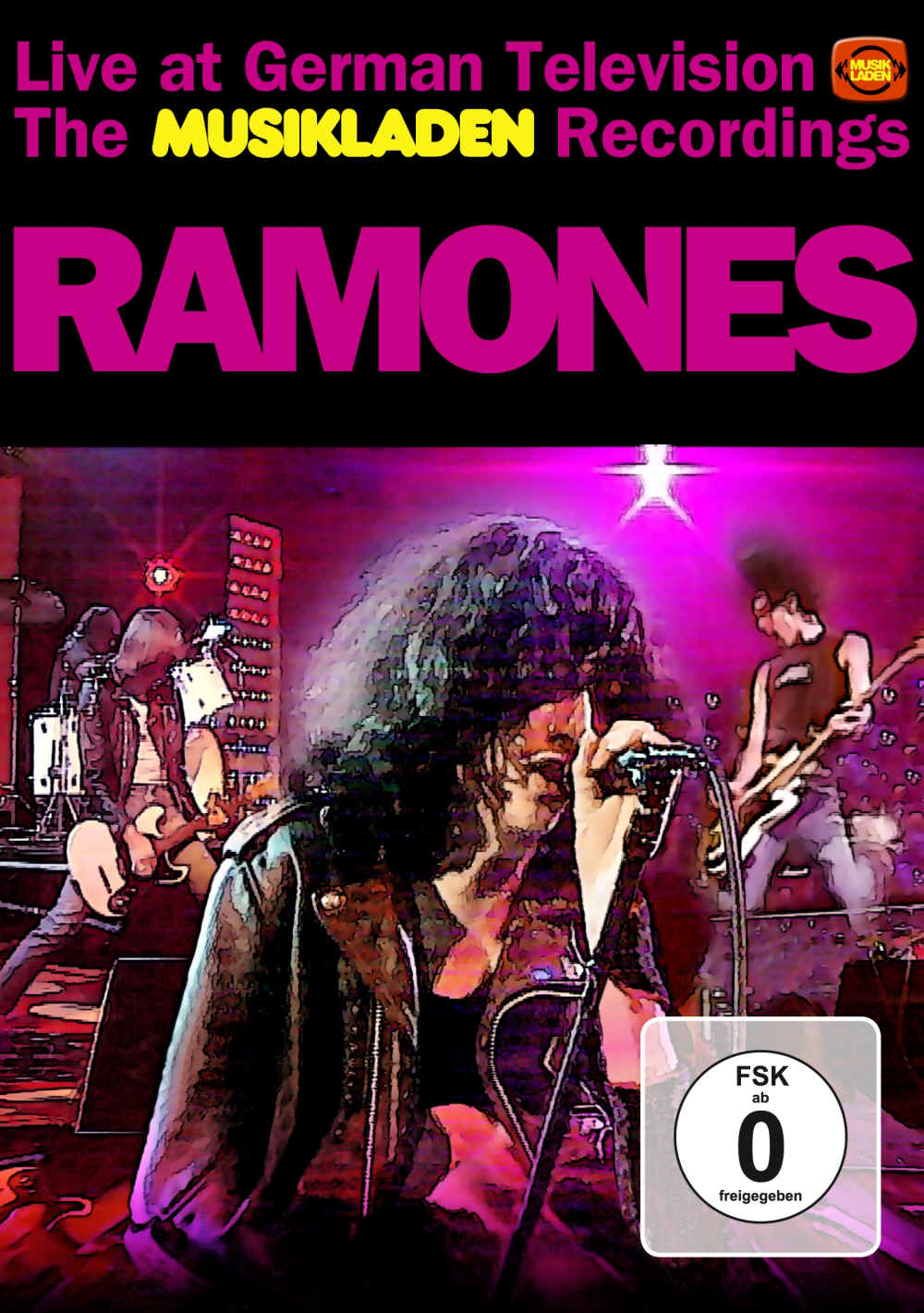 Sireena 5001 RAMONES "Live at German Televison - The MUSIKLADEN Recordings"  DVD & CD